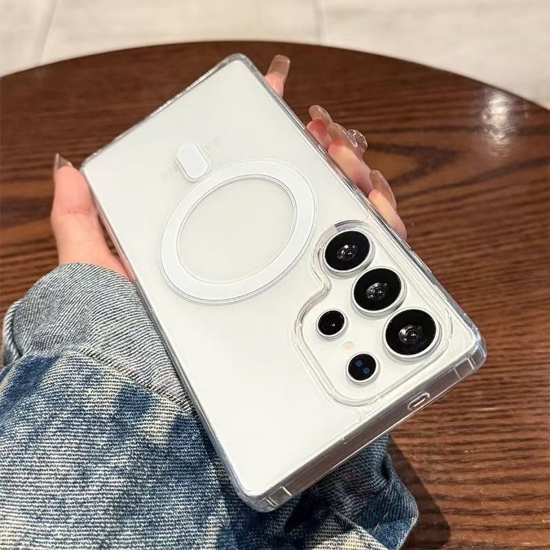 Casing Ponsel Transparan Magne - Clear Magsafe Case ulasan dan harga