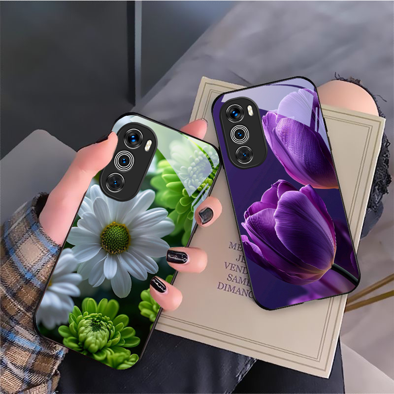 Pola Tulip Ungu untuk Motorola - Phone Cases Moto G ulasan dan harga
