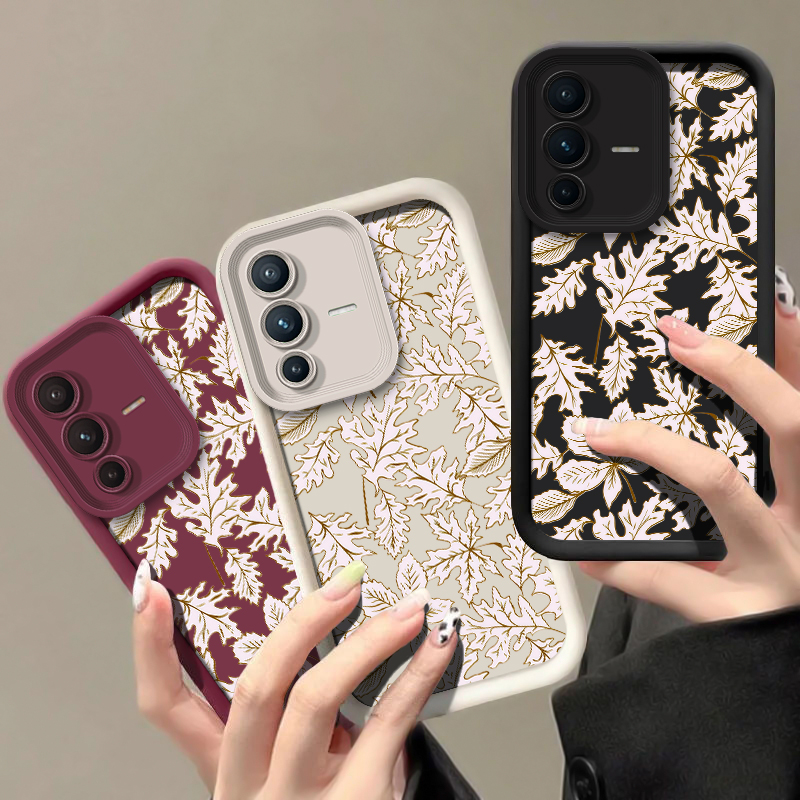 Casing Ponsel Pola Daun untuk  - Phone Cases Vivo ulasan dan harga