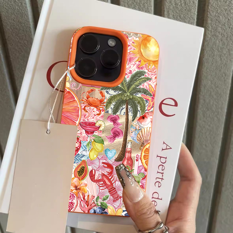 Casing HP Motif Kolase Pesta P - Phone Cases Beach ulasan dan harga