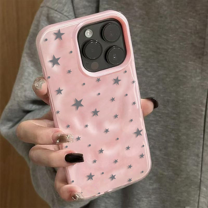 Casing Ponsel Tekstur Gelomban - Phone Cases Blue ulasan dan harga